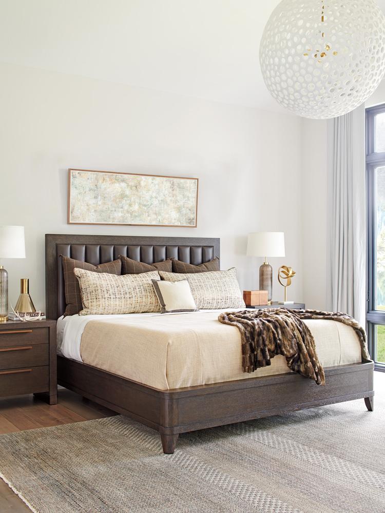 Barclay Butera - Park City Talisker Upholstered Bed 6/6 King, Canyon - 930-154C veiw 3