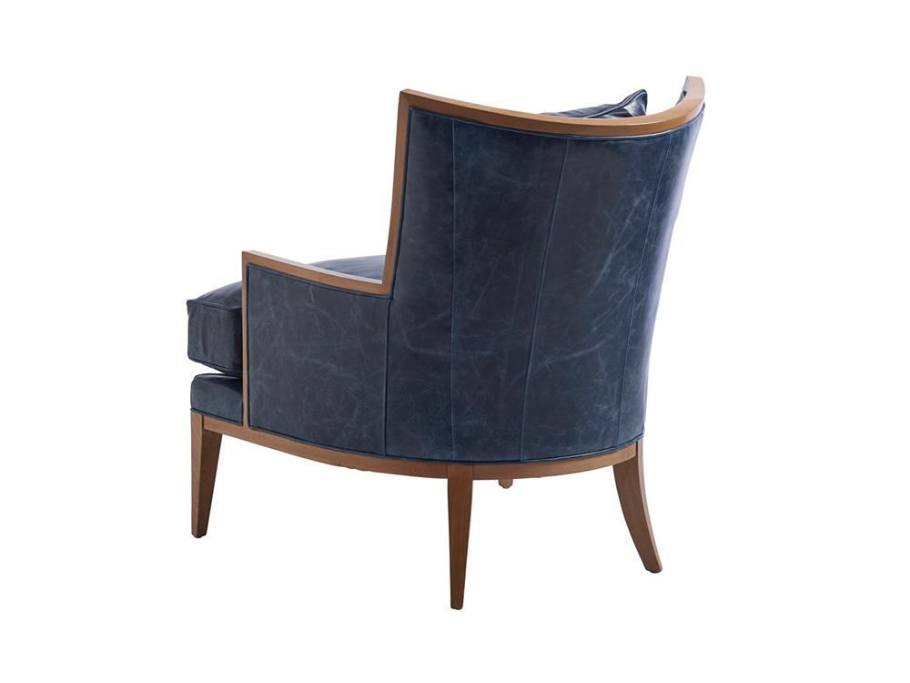 Barclay Butera - Upholstery Atwood Leather Chair, Laguna Sands - LL5340-11-40 veiw 2