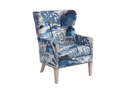 Barclay Butera - Upholstery Avery Wing Chair, Cameo Shores - 5530-11AA-40 veiw 1