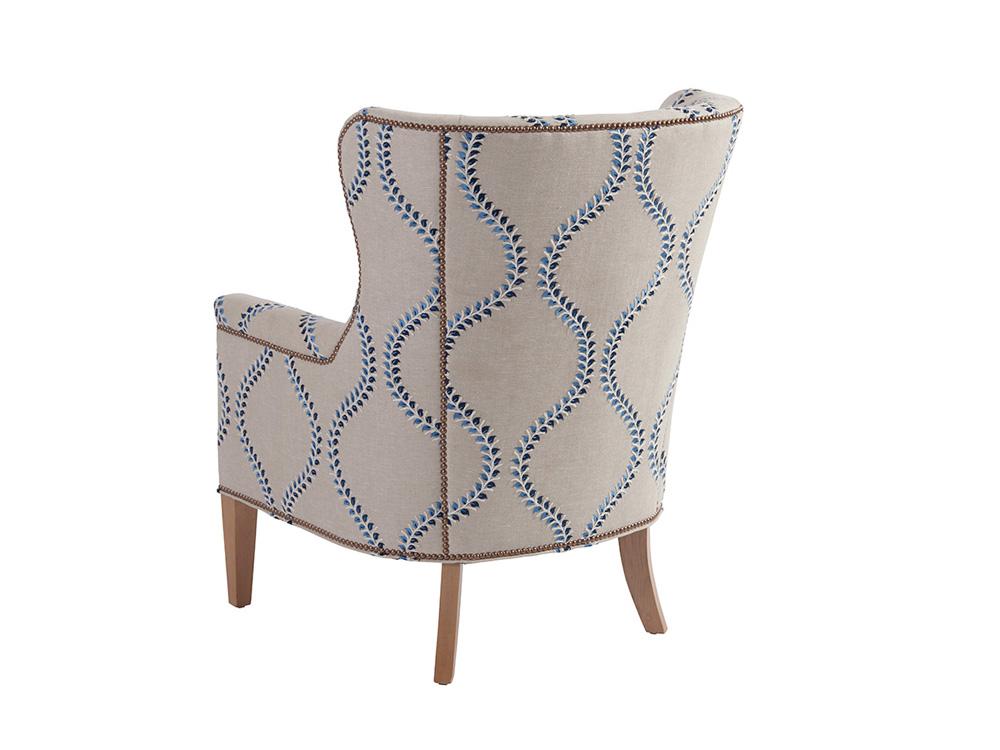 Barclay Butera - Upholstery Avery Wing Chair, Laguna Sands - 5530-11BB-40 veiw 2