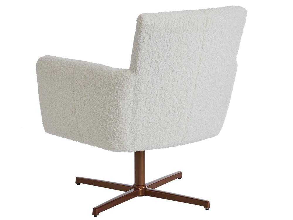 Barclay Butera - Upholstery Brooks Swivel Chair - Calais Brass - 5303-11SWCB-40 veiw 2