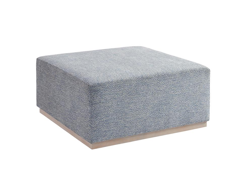 Barclay Butera - Upholstery Clayton Cocktail Ottoman, Cameo Shores - 5455-46-41 veiw 1