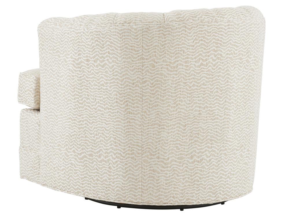 Barclay Butera - Upholstery Cliffhaven Swivel Chair, Ivory - 5410-11SW-41 veiw 2