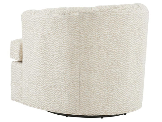 Barclay Butera - Upholstery Cliffhaven Swivel Chair, Ivory - 5410-11SW-41 veiw 2