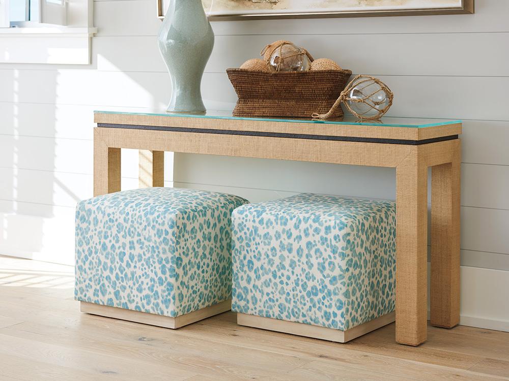 Barclay Butera - Upholstery Colby Ottoman, Cameo Shores - 5454-45-40 veiw 2