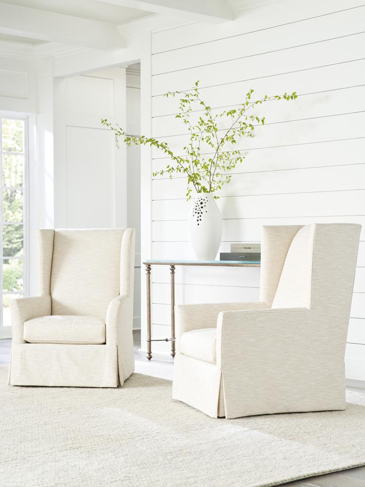 Barclay Butera - Upholstery El Moro Chair, Ivory - 5535-11-40 veiw 3