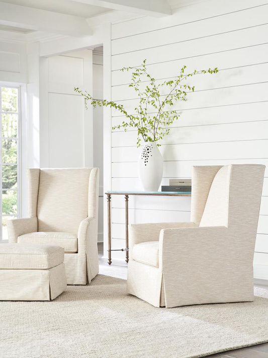Barclay Butera - Upholstery El Moro Ottoman, Beige - 5535-44-40 veiw 2