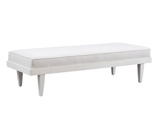 Barclay Butera - Upholstery Lagunita Bench, Whitecliff - 5466-46-40 veiw 1