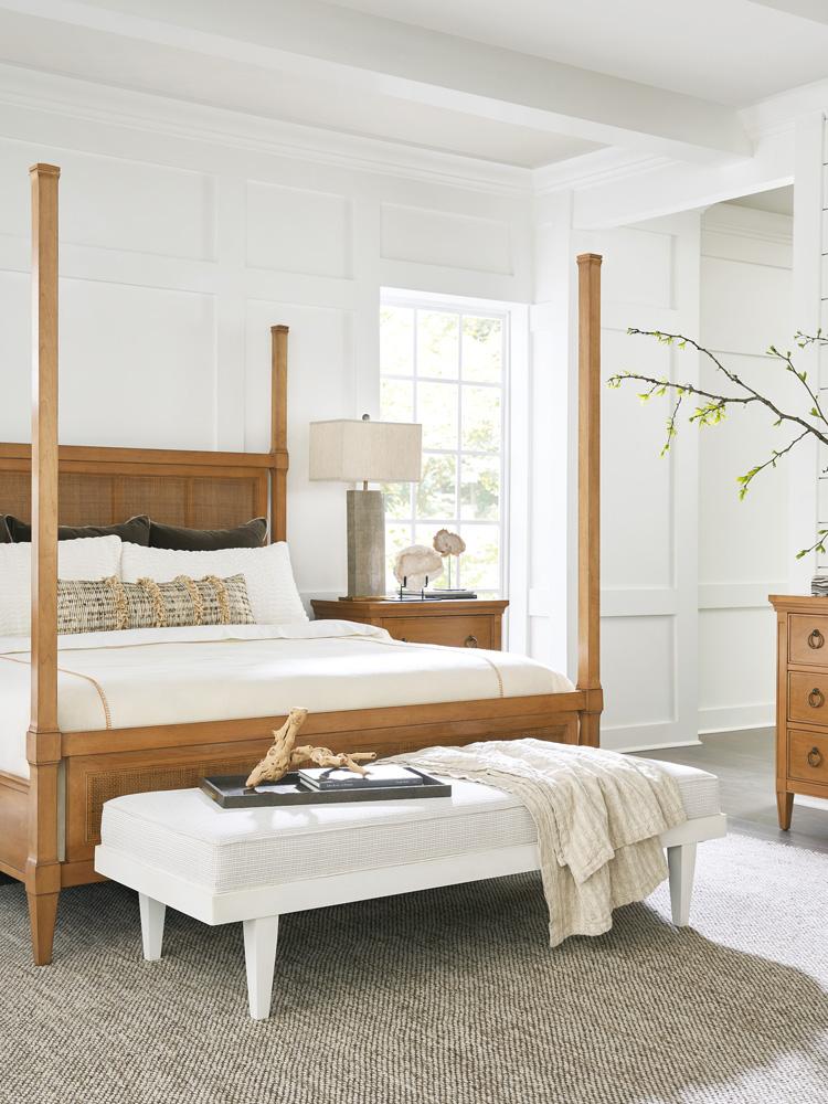 Barclay Butera - Upholstery Lagunita Bench, Whitecliff - 5466-46-40 veiw 2