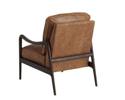 Barclay Butera - Upholstery Leblanc Leather Chair, Arrowleaf - LL5308-11-41 veiw 2
