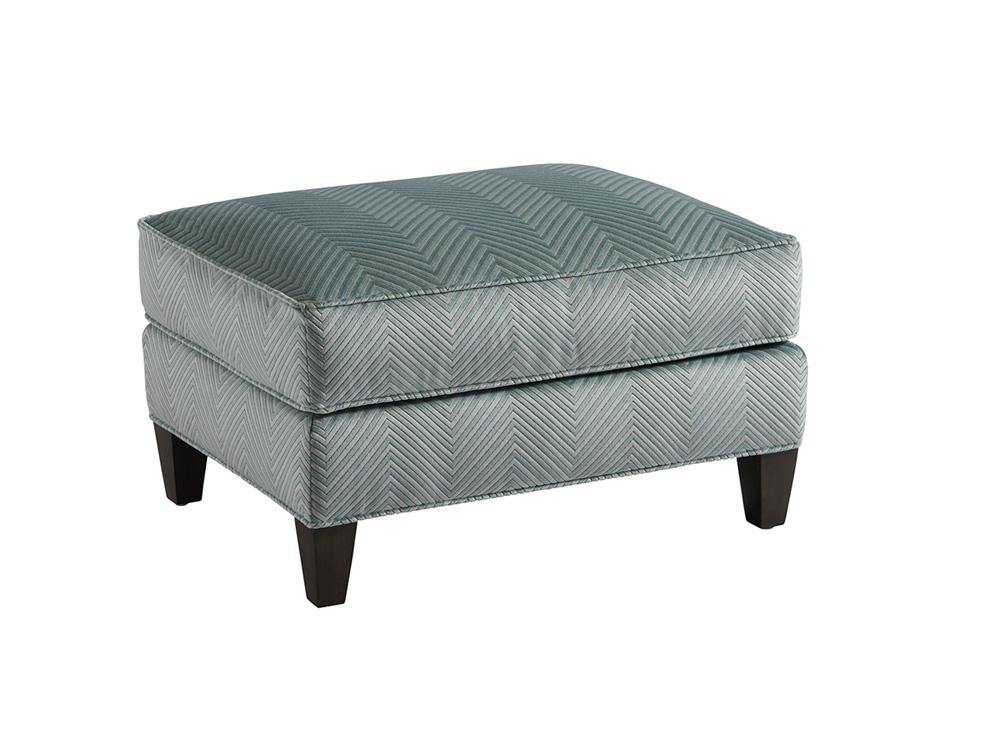 Barclay Butera - Upholstery Malcolm Ottoman, Charcoal - 5125-44-40 veiw 1