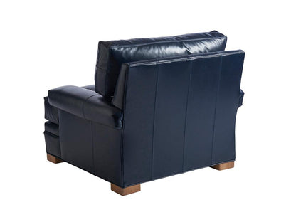Barclay Butera - Upholstery Maxwell Leather Chair, Laguna Sands - LL5175-11-40 veiw 2