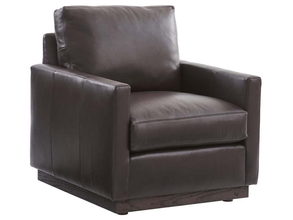Barclay Butera - Upholstery Meadow View Leather Chair, Arrowleaf - LL5165-11-40 veiw 1