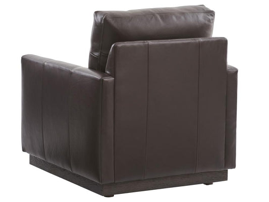 Barclay Butera - Upholstery Meadow View Leather Chair, Arrowleaf - LL5165-11-40 veiw 2