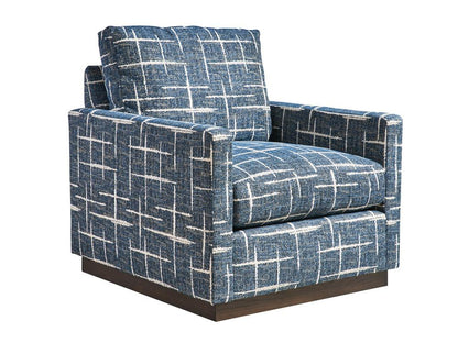 Barclay Butera - Upholstery Meadow View Swivel Chair, Charcoal - 5165-11SW-42 veiw 1