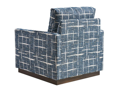 Barclay Butera - Upholstery Meadow View Swivel Chair, Charcoal - 5165-11SW-42 veiw 3