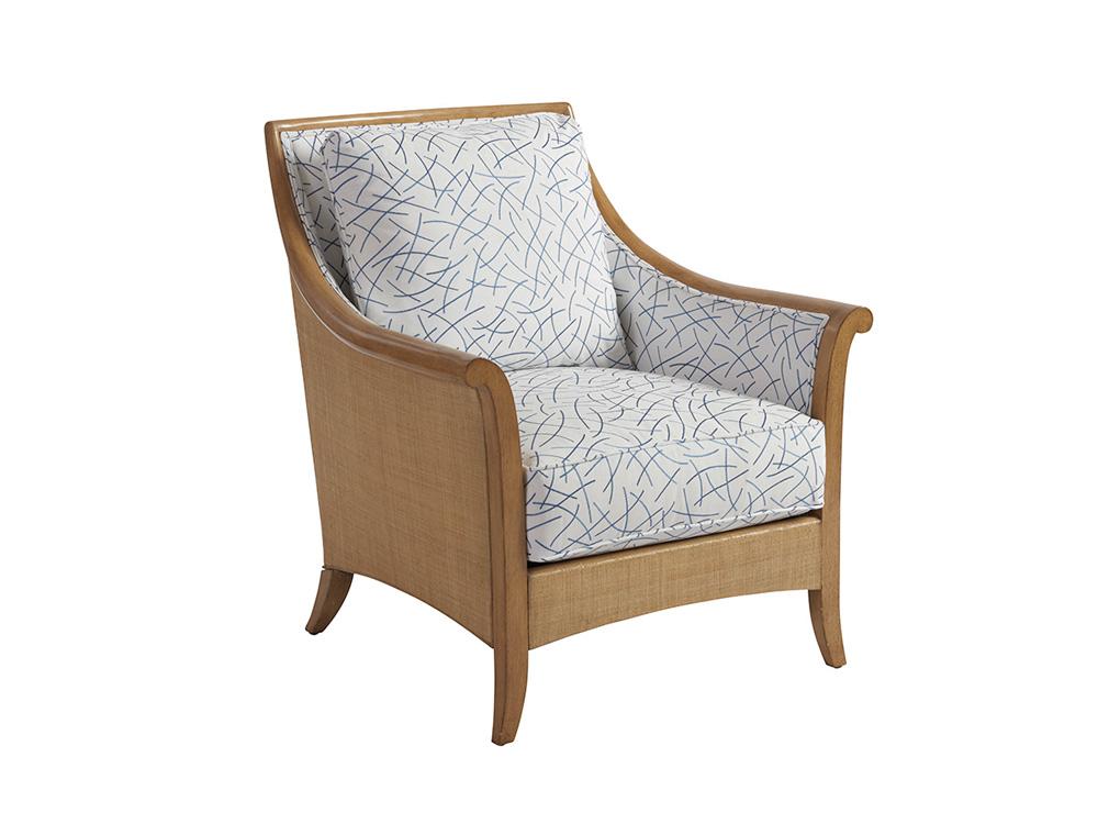 Barclay Butera - Upholstery Nantucket Raffia Chair, Laguna Sands - 5380-11-40 veiw 1