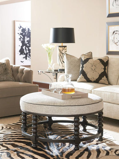 Barclay Butera - Upholstery Naples Cocktail Ottoman, Kona - 5451-46-40 veiw 2