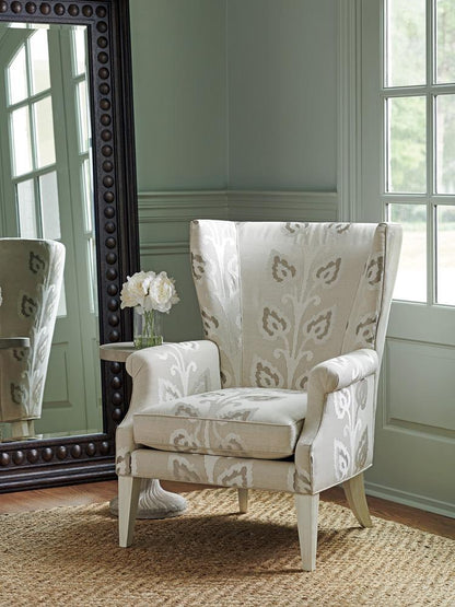 Barclay Butera - Upholstery Newton Wing Chair, Portola - 5521-11AA-40 veiw 3