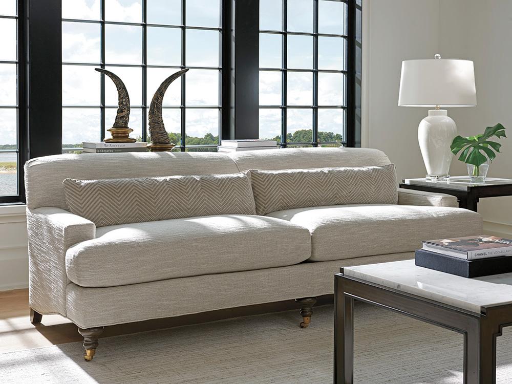 Barclay Butera - Upholstery Oxford Sofa, Charcoal - 5160-33-40 veiw 2