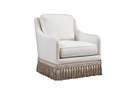Barclay Butera - Upholstery Salt Creek Swivel Chair, Ivory - 5532-11SW-40 veiw 1