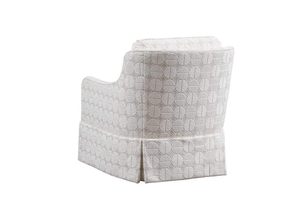 Barclay Butera - Upholstery Salt Creek Swivel Chair, Ivory - 5532-11SW-41 veiw 2