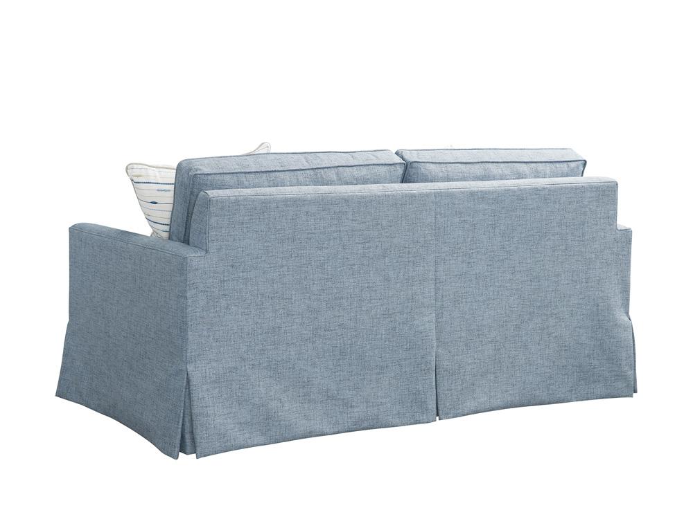 Barclay Butera - Upholstery Sandpiper Demi Sofa, Blue - 5136-31-40 veiw 2
