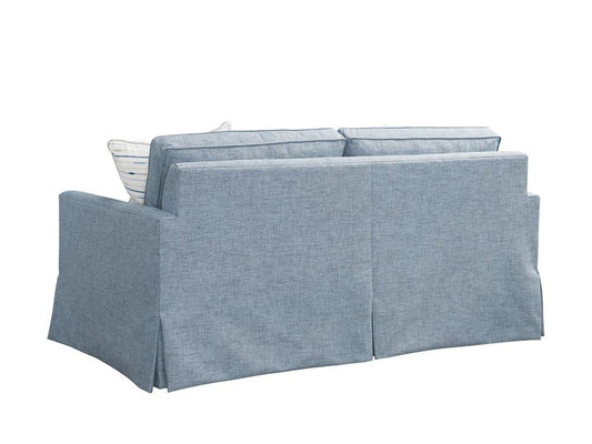 Barclay Butera - Upholstery Sandpiper Demi Sofa, Blue - 5136-31-40 veiw 2