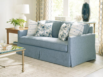 Barclay Butera - Upholstery Sandpiper Demi Sofa, Blue - 5136-31-40 veiw 3