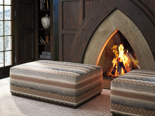 Barclay Butera - Upholstery Sterling Ottoman, Arrowleaf - 5465-46-40 veiw 2