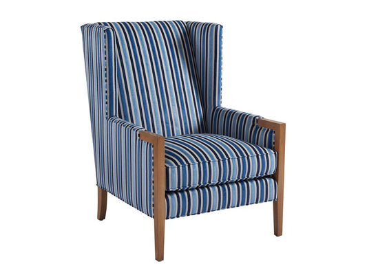 Barclay Butera - Upholstery Stratton Wing Chair, Laguna Sands - 5520-11-41 veiw 1