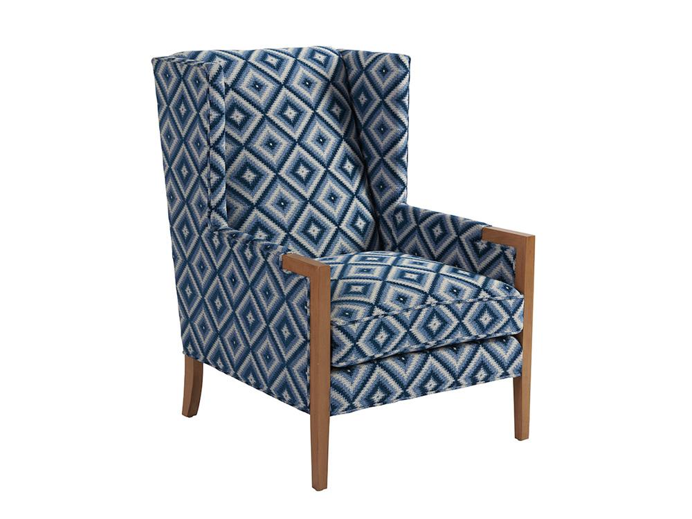 Barclay Butera - Upholstery Stratton Wing Chair, Laguna Sands - 5520-11-42 veiw 1