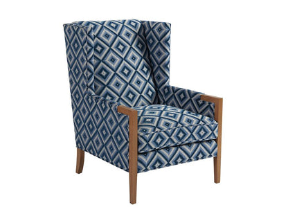 Barclay Butera - Upholstery Stratton Wing Chair, Laguna Sands - 5520-11-42 veiw 1
