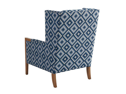 Barclay Butera - Upholstery Stratton Wing Chair, Laguna Sands - 5520-11-42 veiw 2