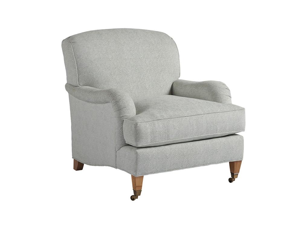 Barclay Butera - Upholstery Sydney Chair With Brass Caster, Laguna Sands - 5110-11B-40 veiw 1