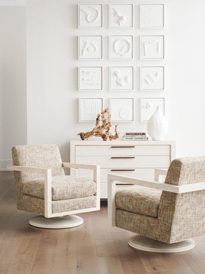 Barclay Butera - Upholstery Willa Swivel Chair, Portola - 5331-11SW-42 veiw 3