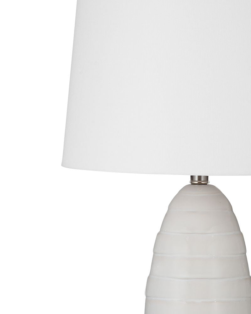 Bassett Mirror - 30" Cream Ceramic Table Lamps (Set of 2) - L4680T-2 view 1