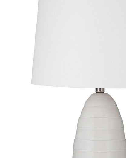 Bassett Mirror - 30" Cream Ceramic Table Lamps (Set of 2) - L4680T-2 view 1