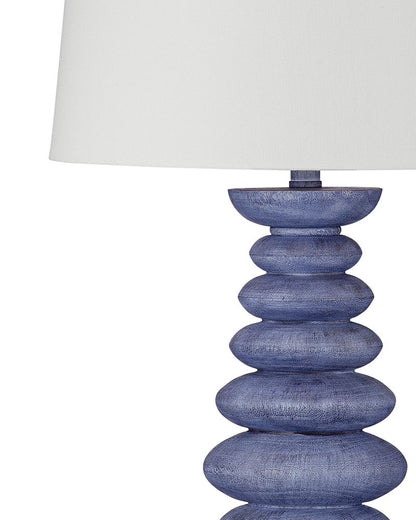 Bassett Mirror - 31" Blue Resin Table Lamps (Set of 2) - L4669T-2 view 2