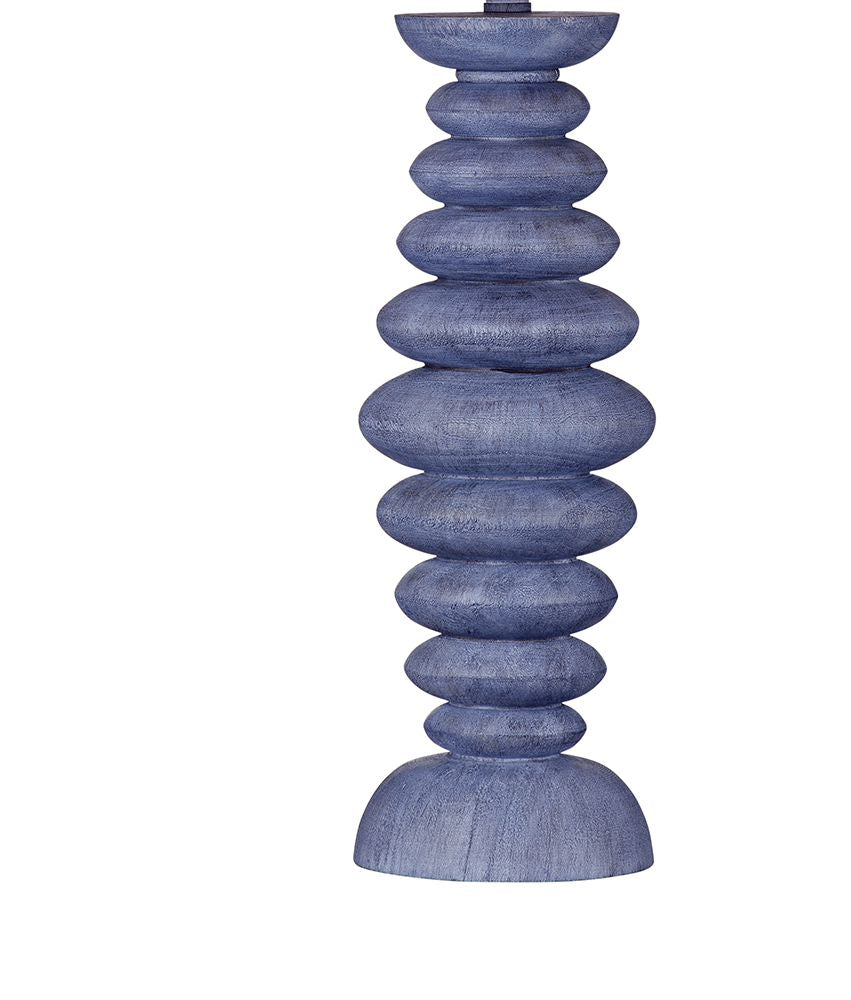 Bassett Mirror - 31" Blue Resin Table Lamps (Set of 2) - L4669T-2 view 3