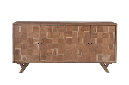 Bassett Mirror - 72" Brown Mango Wood Storage Cabinet - 2548-DR-576 view 2