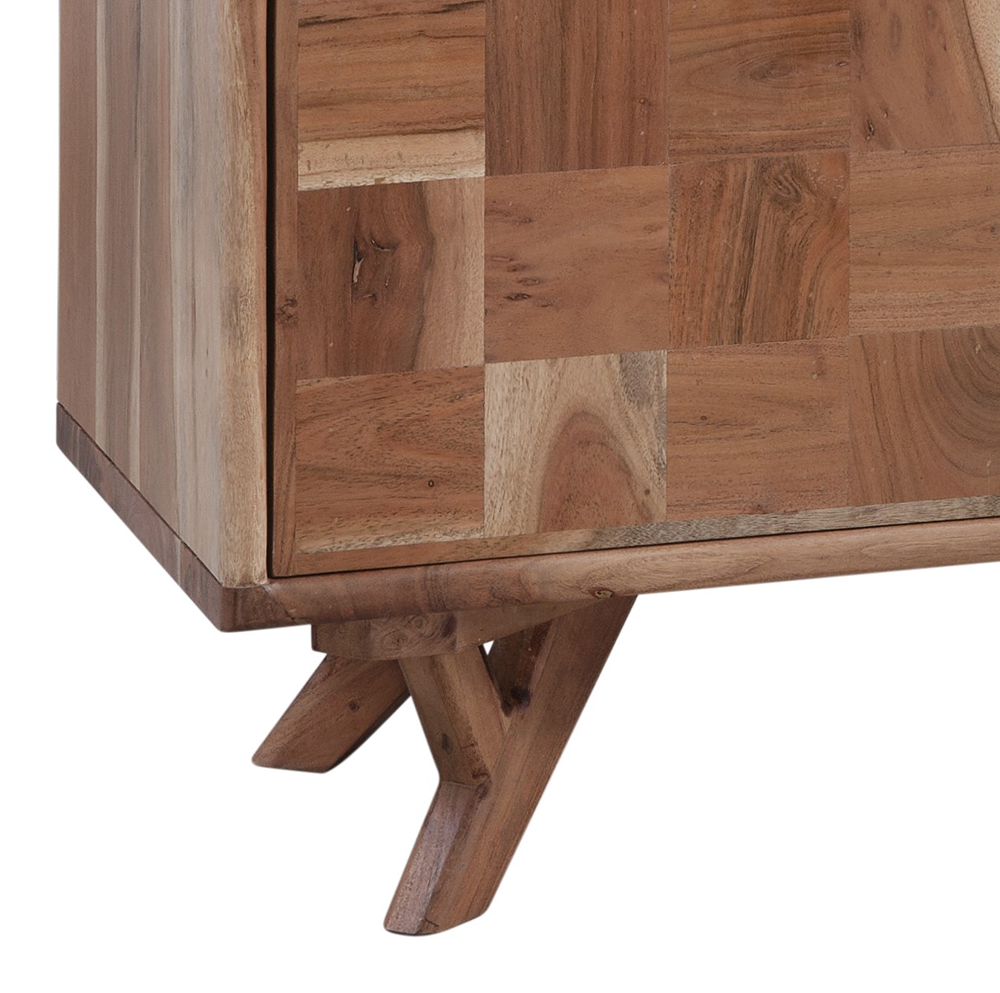 Bassett Mirror - 72" Brown Mango Wood Storage Cabinet - 2548-DR-576 view 5
