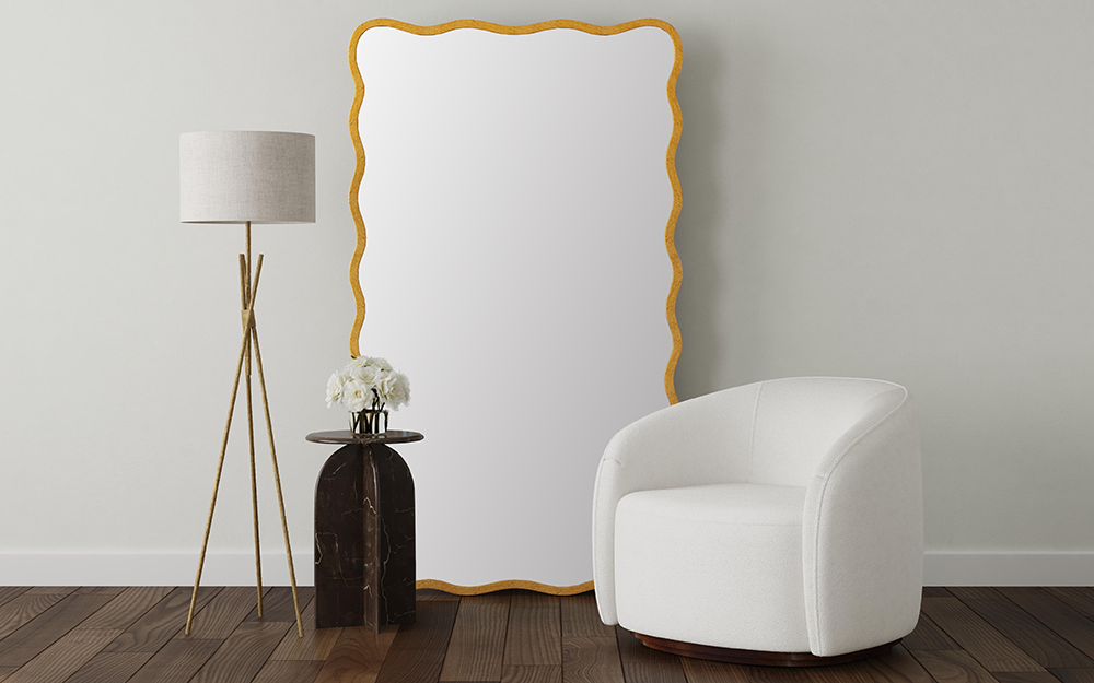 Bassett Mirror - Abbey Brown Marble Drink Table - 9918-LR-223 view 5