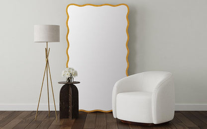 Bassett Mirror - Abbey Brown Marble Drink Table - 9918-LR-223 view 5