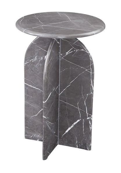 Bassett Mirror - Abbey Gray Marble Drink Table - 9919-LR-223 view 1