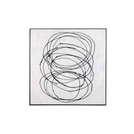 Bassett Mirror - Abstract Radii Wall Art - 7300-488 veiw 1