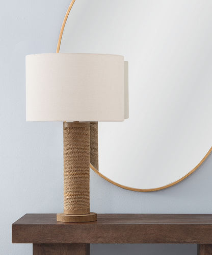 Bassett Mirror - Adams 31" Natural Rope Table Lamp - L4590T view 3