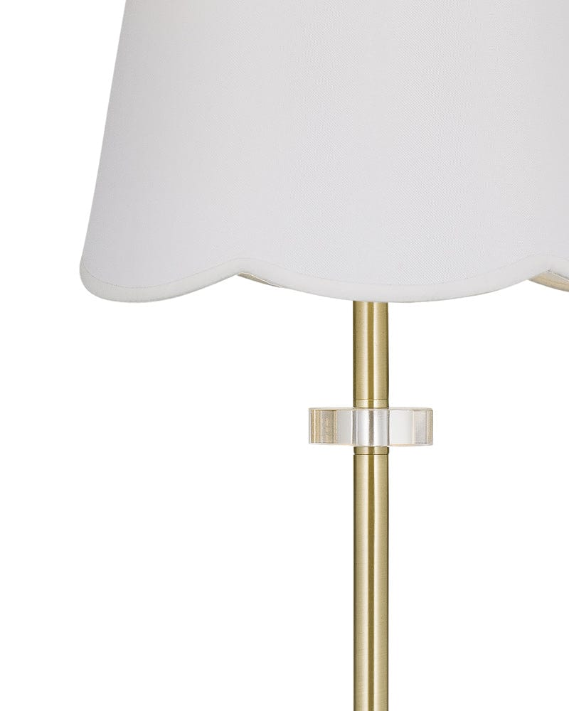 Bassett Mirror - Addison Table Lamp in Sleek Gold - L4683T view 2