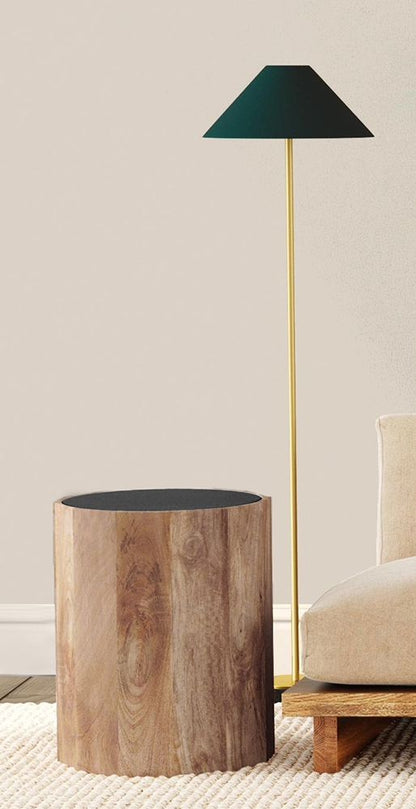 Bassett Mirror - Adrienne White Marble End Table - 6004-LR-220 view 3