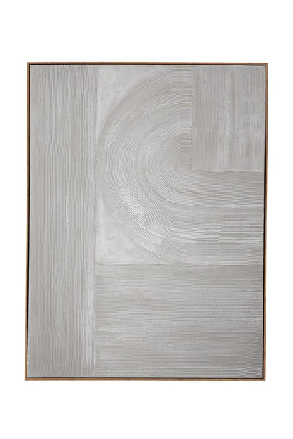 Bassett Mirror - Adventure Framed Canvas in Gray - 7301-006 view 2